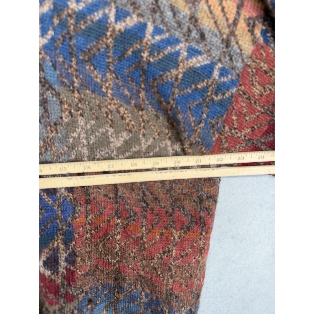 VTG INTI for George Alexander Mens L 100% Alpaca Handloomed in Bolivia Sweater - Picture 7 of 9